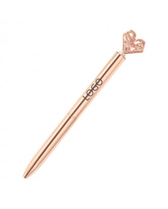 Hollow Out Heart Shape Ball Pen