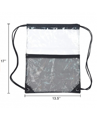 PVC Drawstring Backpack