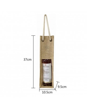 Wine Bottle Tote Bag