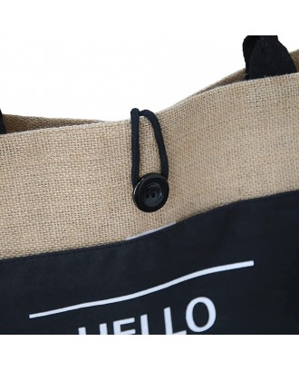 Custom Jute Tote Bags