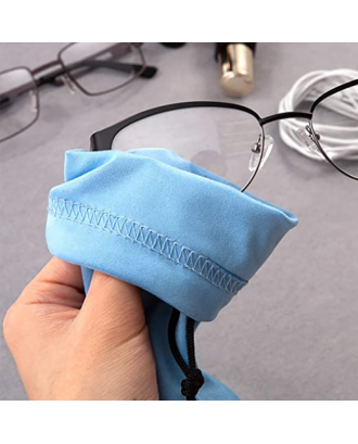 Microfiber Eyeglass Pouch