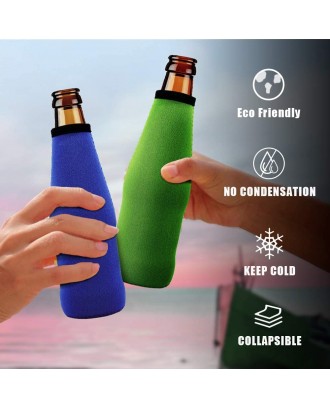 Neoprene Beer Bottle Holder With Openner