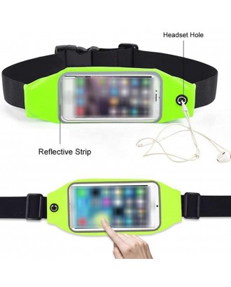 Reflective Touch Screen Fanny Bag