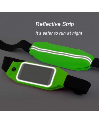 Reflective Touch Screen Fanny Bag